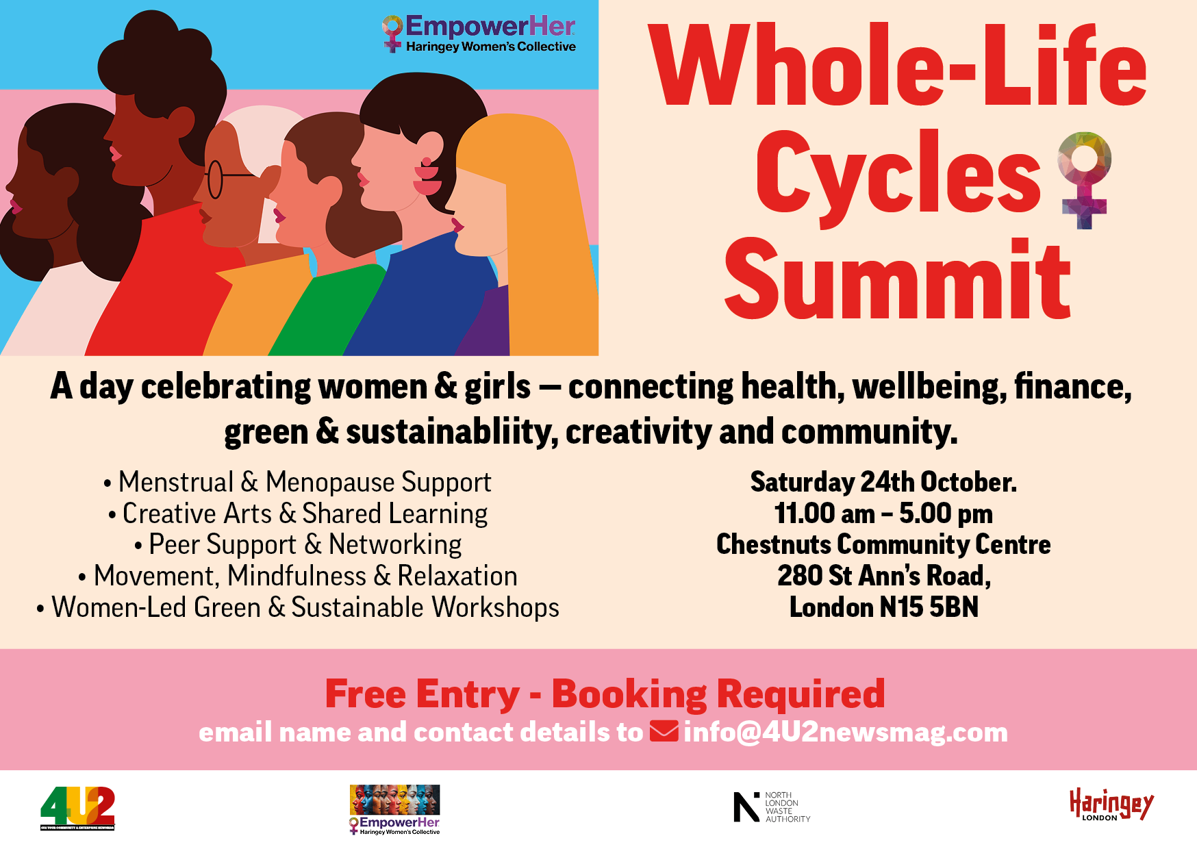 Whole‑Life Cycles ♀ Summit A6 flyer lansdscape